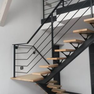 modele escalier metallique