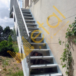 Escalier d'extérieur