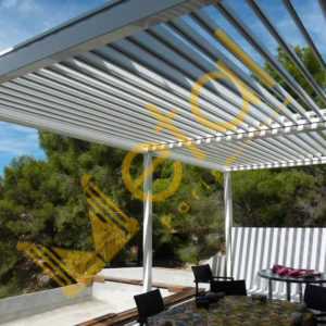 Pergola à lames Heliotop Orientables