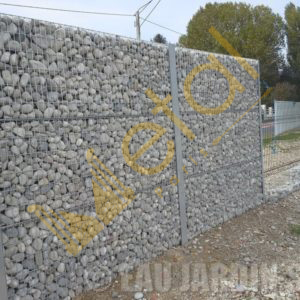 Montage de gabion